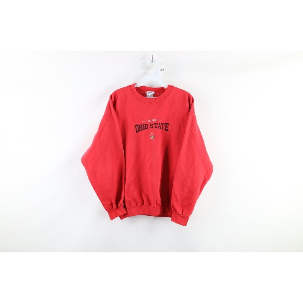 Vintage Red Ohio State Sweatshirt